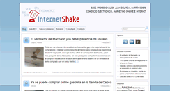 Desktop Screenshot of internetshake.com
